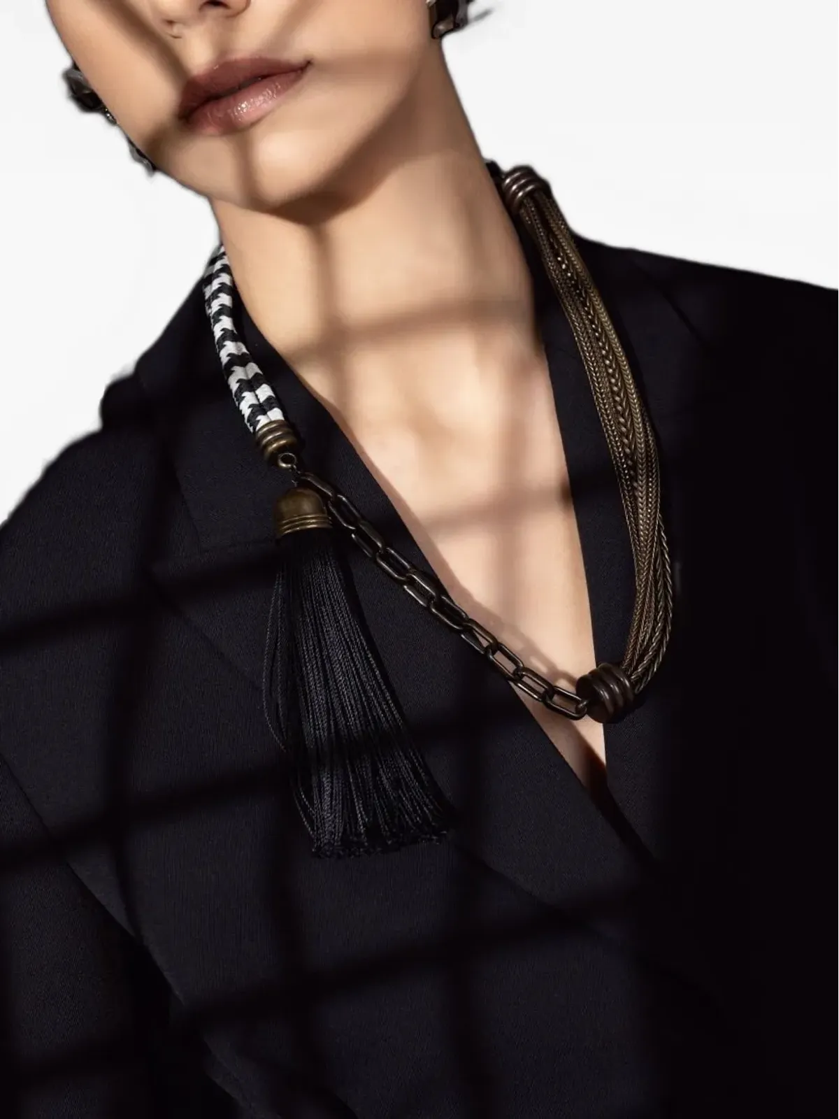 Lanvin ヴィータ・ショート・タッセル ネックレス - 画像3