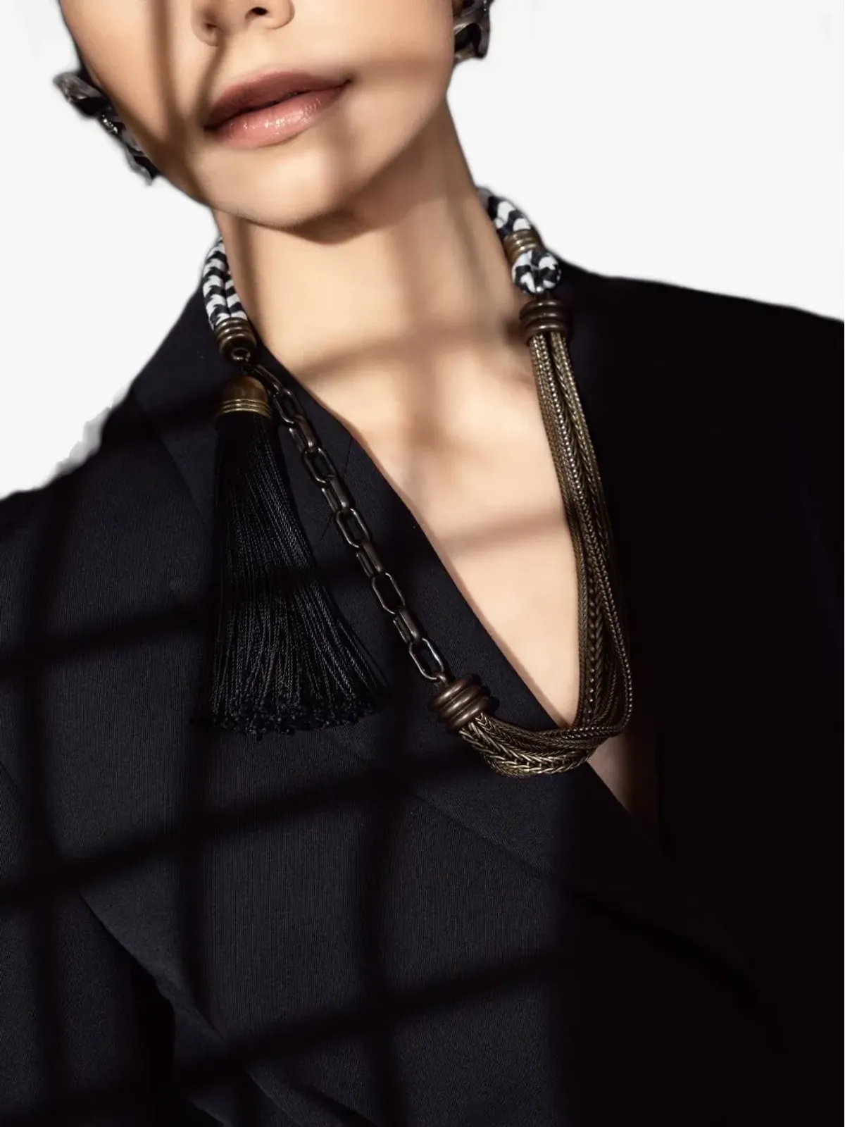 Lanvin ヴィータ・ショート・タッセル ネックレス - 画像4