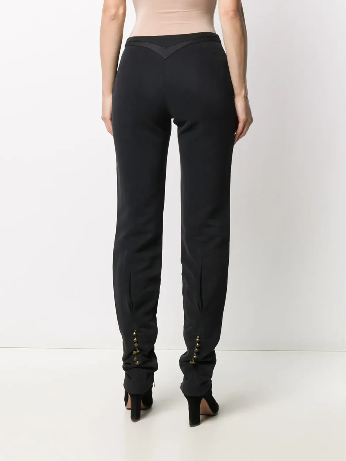 Versace Pre-Owned パネルドウェストパンツ - 画像4