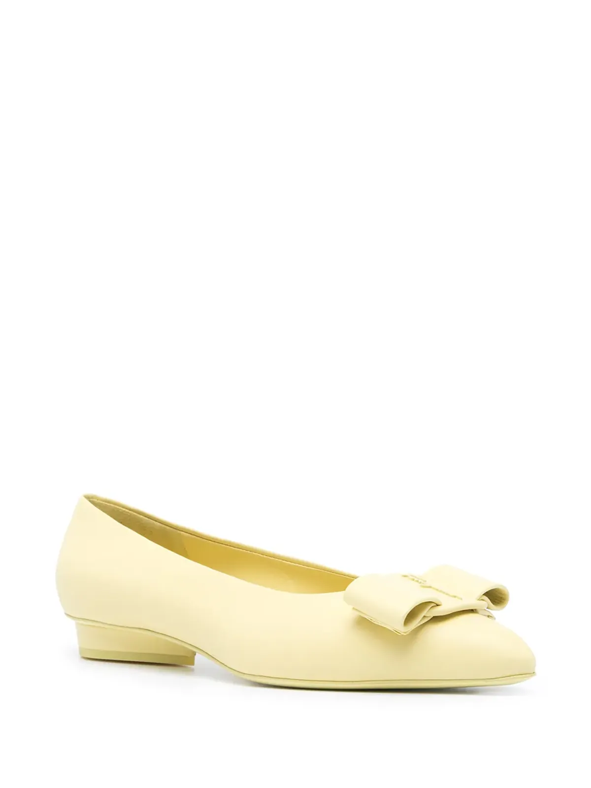 Ferragamo Viva Vara Bow バレリーナシューズ - 画像2