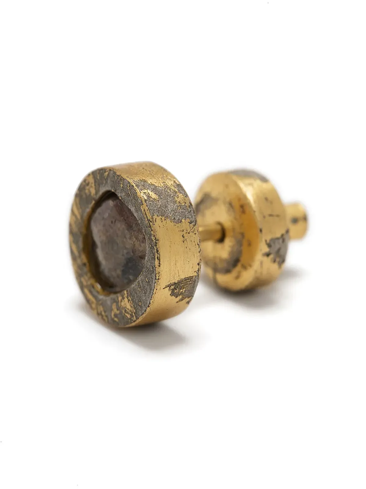 Parts of Four AGA+DIA シングルスタッドピアス - ゴールド - 画像3
