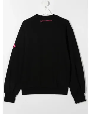 Alberta Ferretti Kids Save Me 刺繍入りスウェットシャツ - サムネイル2