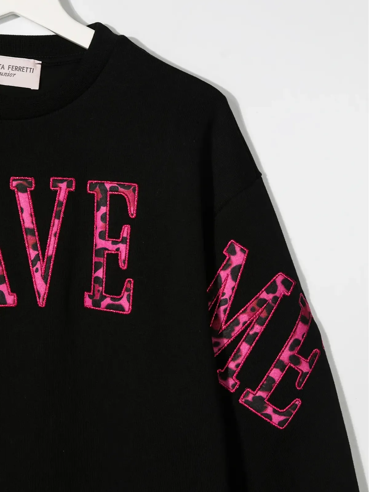 Alberta Ferretti Kids Save Me 刺繍入りスウェットシャツ - 画像3