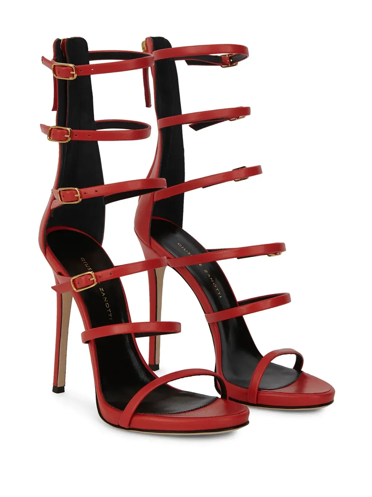 Giuseppe Zanotti マーガレット・マルチストラップサンダル - 画像2