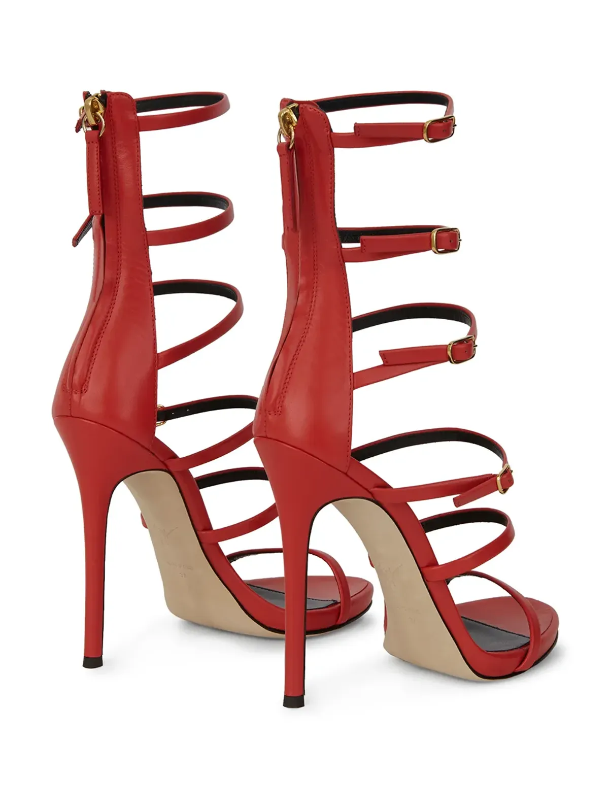 Giuseppe Zanotti マーガレット・マルチストラップサンダル - 画像3