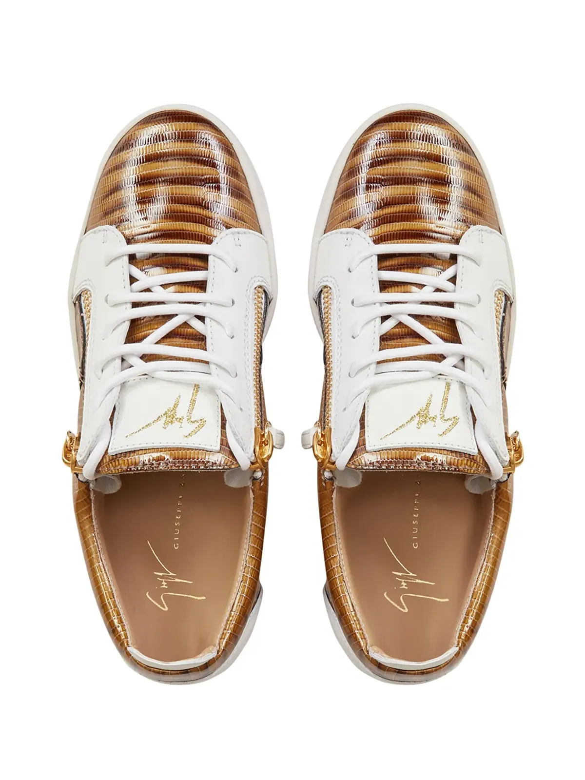 Giuseppe Zanotti Nickiスニーカー - ブラウン - 画像4