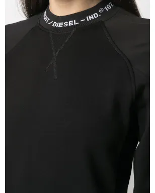 Diesel ロゴ入りカラー衿付きセータードレス - サムネイル5