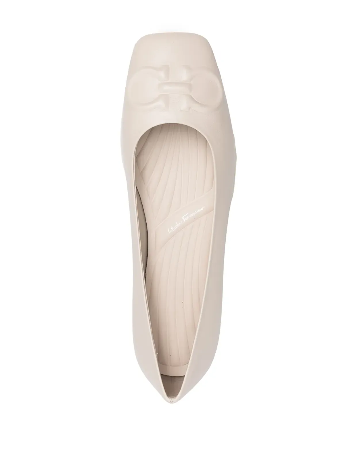 Ferragamo Gancini バレリーナシューズ - 画像4