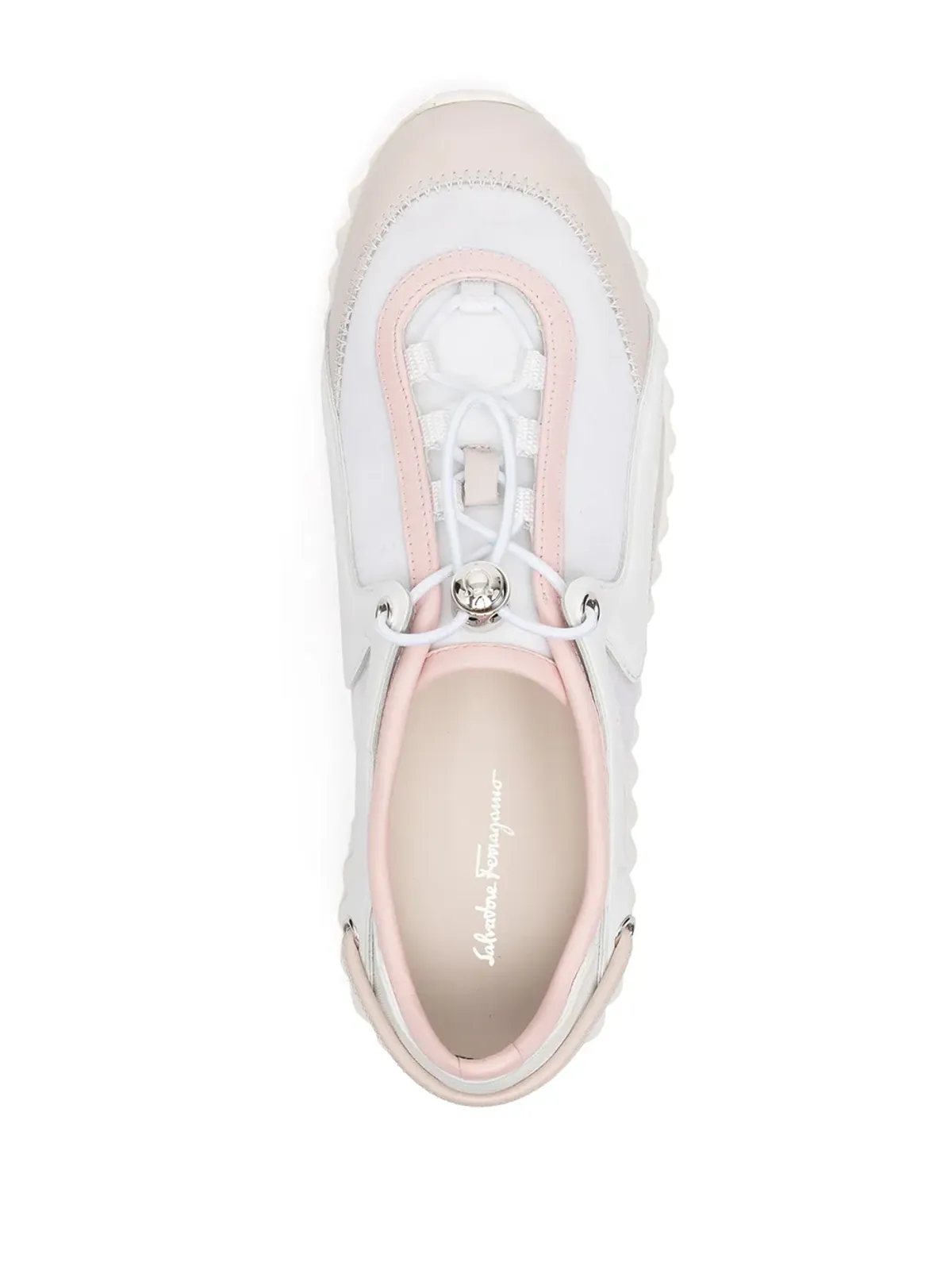 Ferragamo ピクシー パネルド ロートップスニーカー - 画像4
