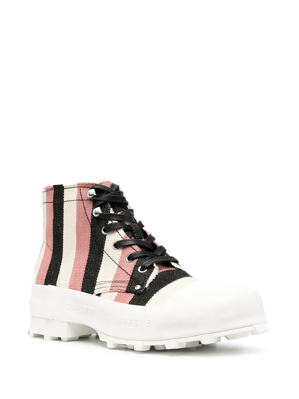 CamperLab Traktori striped ankle boots - Neutrals - 画像2