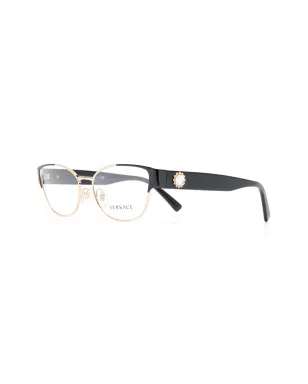 Versace Eyewear オーバルフレーム眼鏡 - サムネイル2