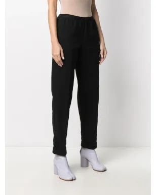 Maison Martin Margiela Pre-Owned 2000s ハイウエスト テーパードパンツ - ブラック - サムネイル3