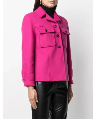 Saint Laurent チェストフラップポケット付きボタン留めジャケット - サムネイル3