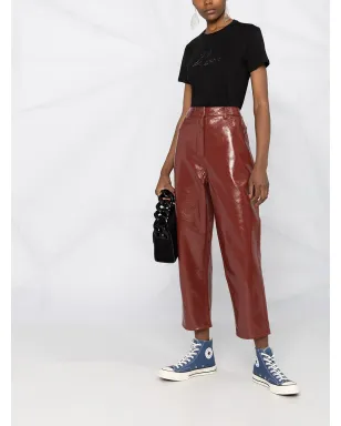 Karl Lagerfeld Karligraphy クリスタルコットンTシャツ - サムネイル2