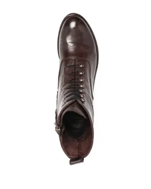 Officine Creative リソン レースアップブーツ ブラウン - サムネイル4