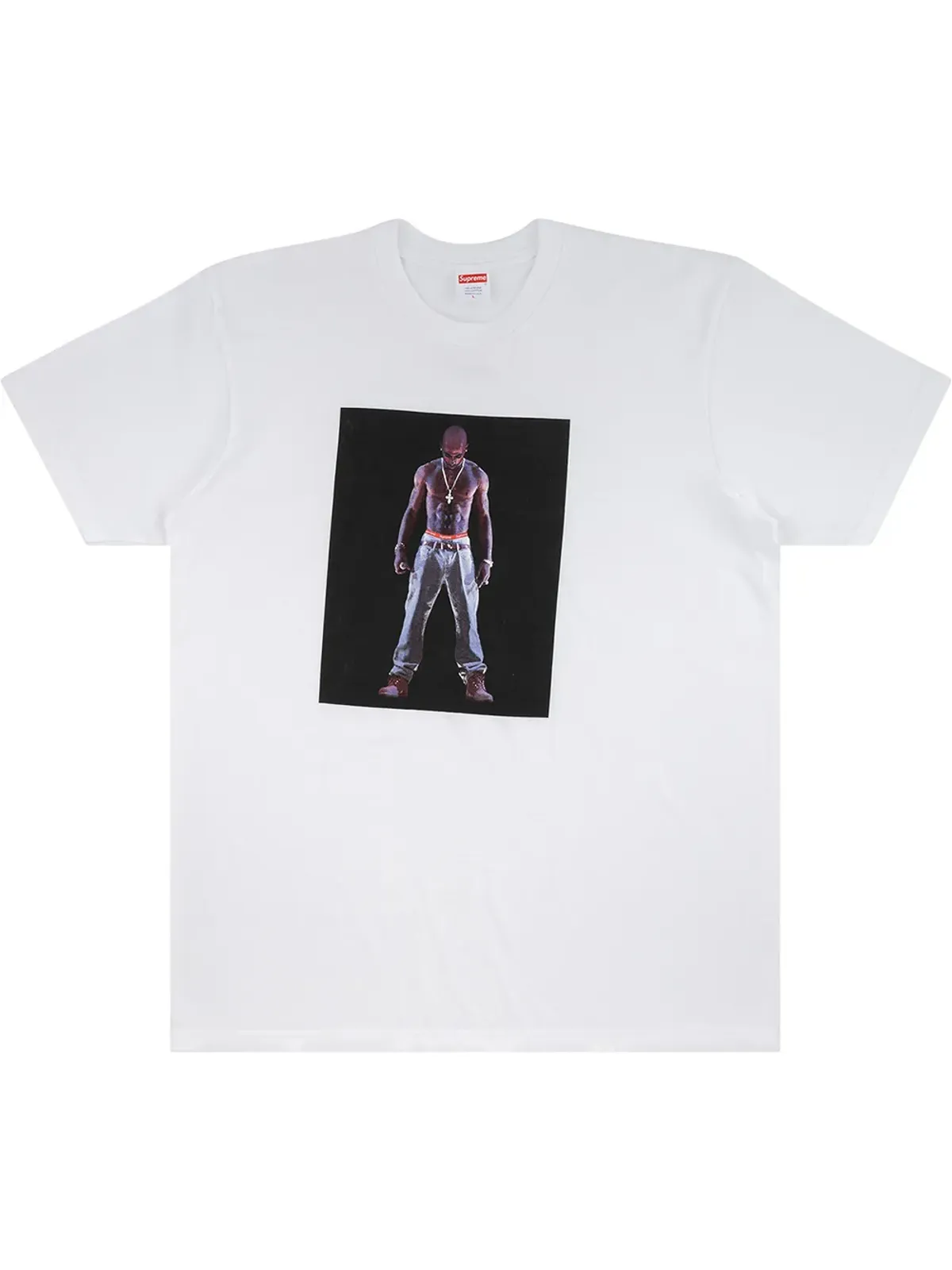 Supreme トゥパック・ホログラム Tシャツ - ホワイト - 画像1
