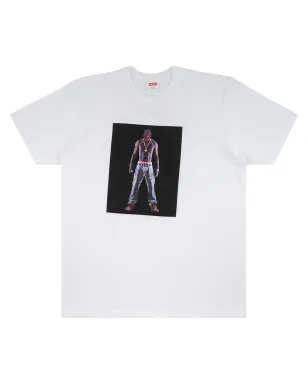 Supreme トゥパック・ホログラム Tシャツ - ホワイト - サムネイル1