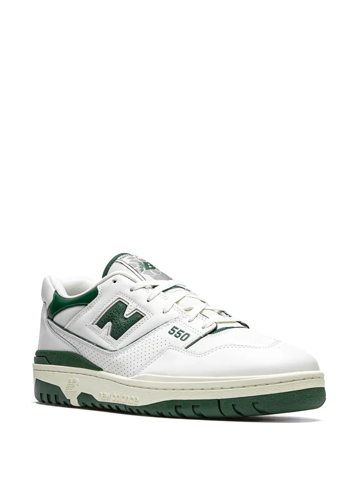 New Balance x Aimé Leon Dore 550 グリーン/ホワイト スニーカー - 画像2