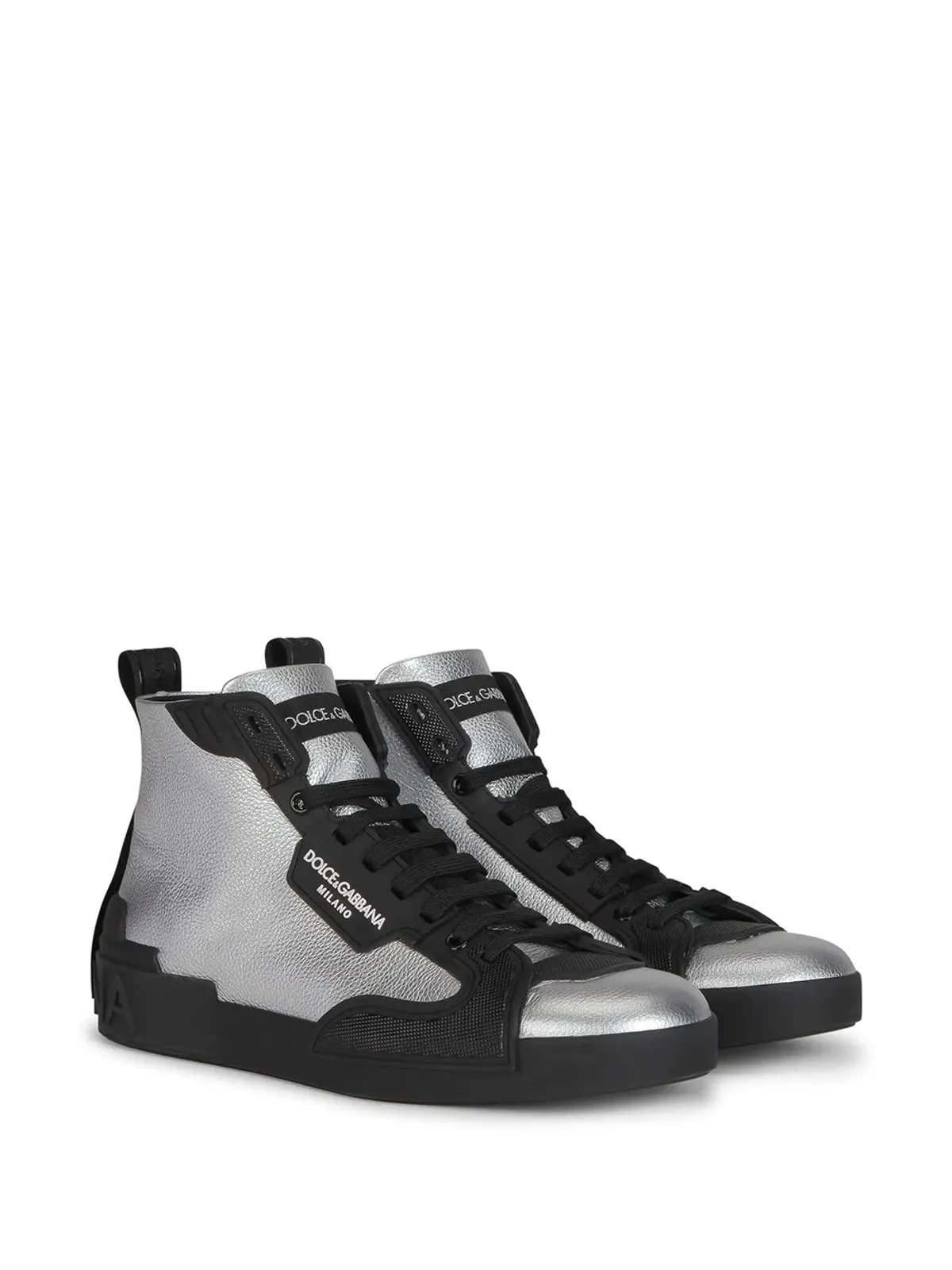 Dolce & Gabbana Portofino Light ハイトップスニーカー - ブラック - 画像2