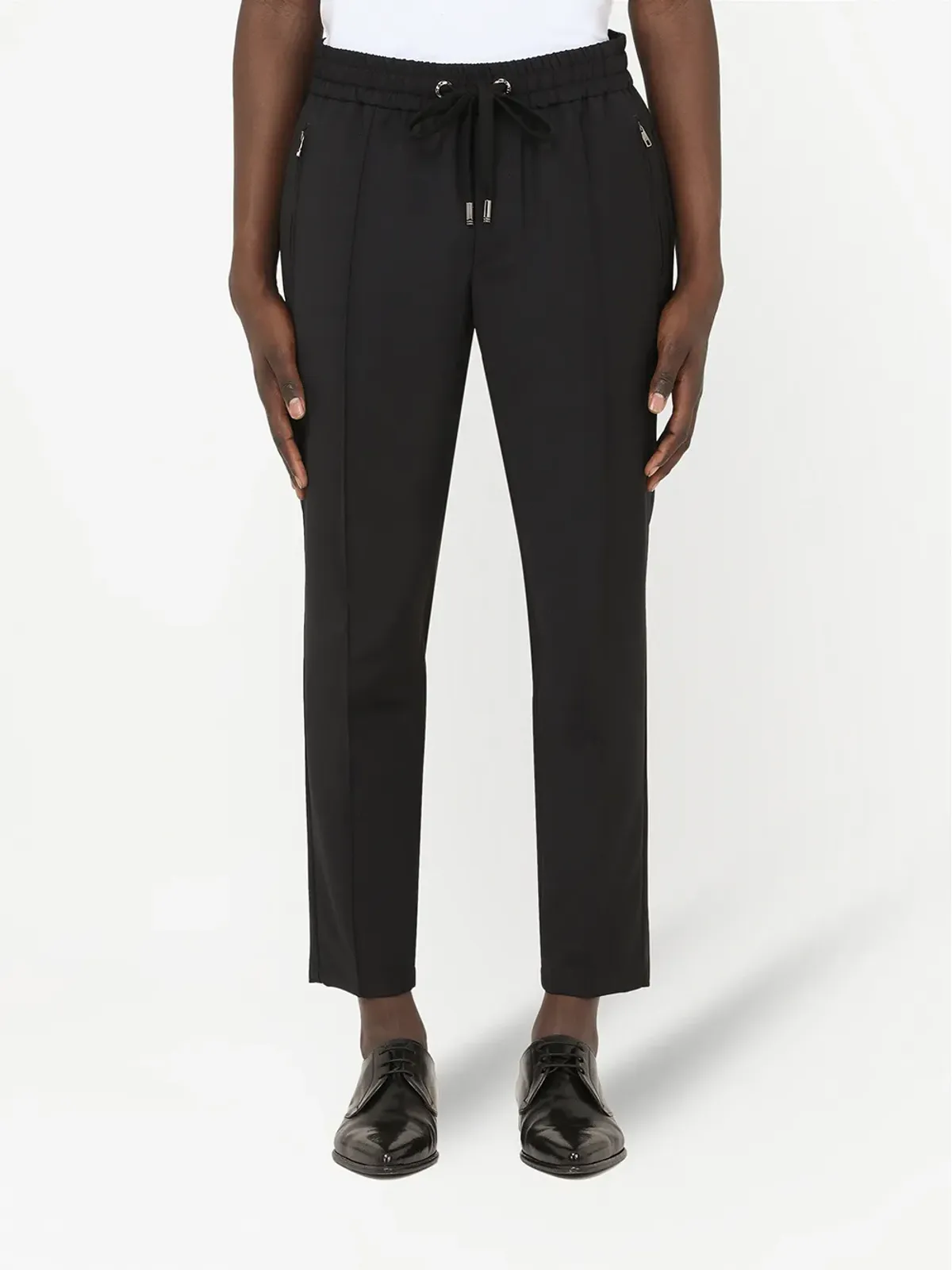 Dolce & Gabbana テーパードドローストリングパンツ - 画像3