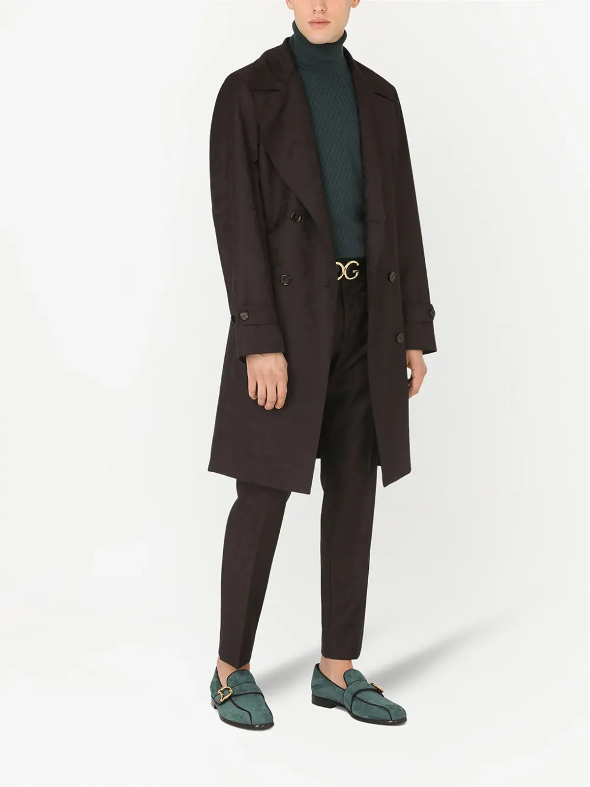 Dolce & Gabbana ロールネック シルク×カシミヤ ジャンパー - 画像2