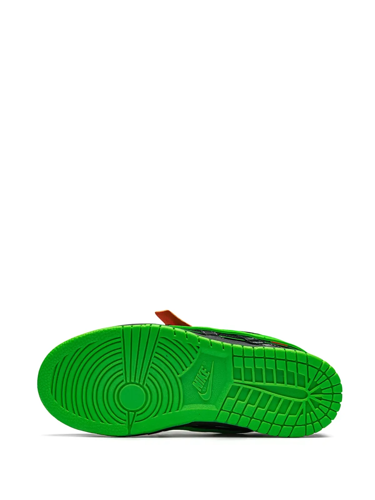 Nike Kids Off-White エア・ラバー・ダンク グリーンストライク スニーカー - 画像4