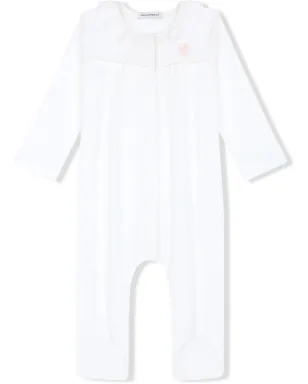 Dolce & Gabbana Kids DG-刺繍ジャージーとポプリンのパジャマ - White - サムネイル1