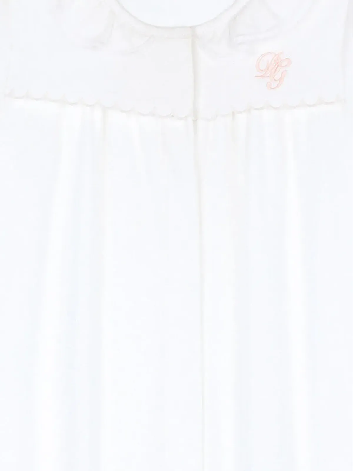 Dolce & Gabbana Kids DG-刺繍ジャージーとポプリンのパジャマ - White - 画像3