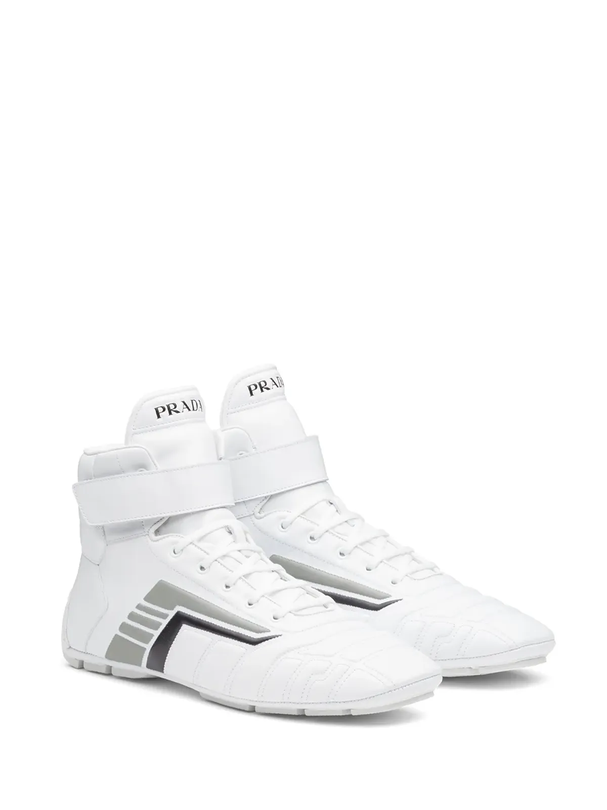 Prada レースアップチャッカブーツ - 画像2