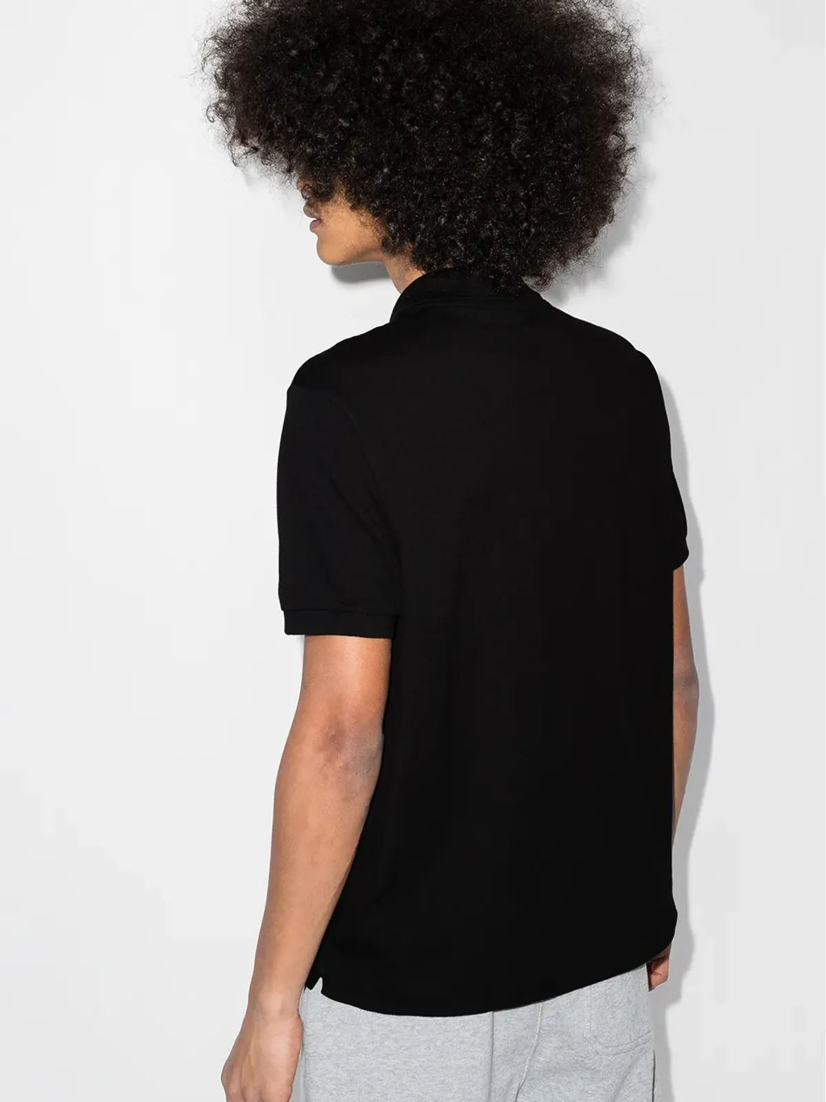 Lacoste ロゴパッチ半袖ポロシャツ - 画像3