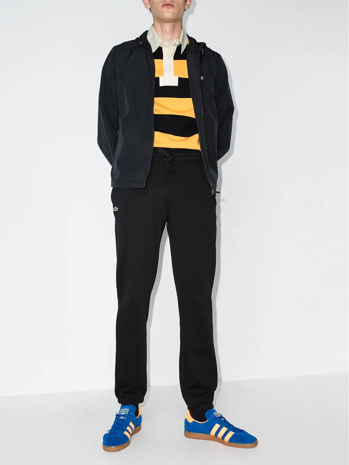 Lacoste ロゴ トラックパンツ - 画像5
