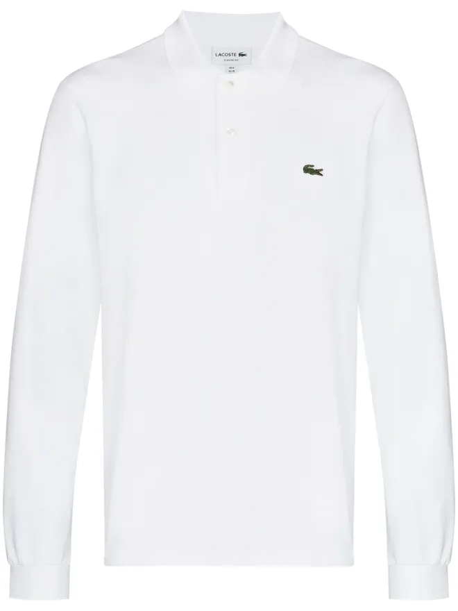 Lacoste Lacoste ロゴパッチ ロングスリーブ ポロシャツの商品画像