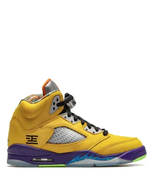 Jordan Kids Air Jordan 5 Retro SE 'What The' スニーカー - オレンジ - サムネイル1