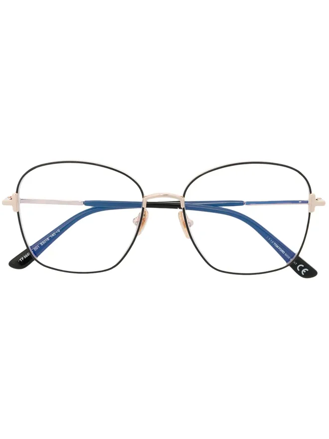 TOM FORD Eyewear TOM FORD Eyewear 丸形フレーム眼鏡の商品画像