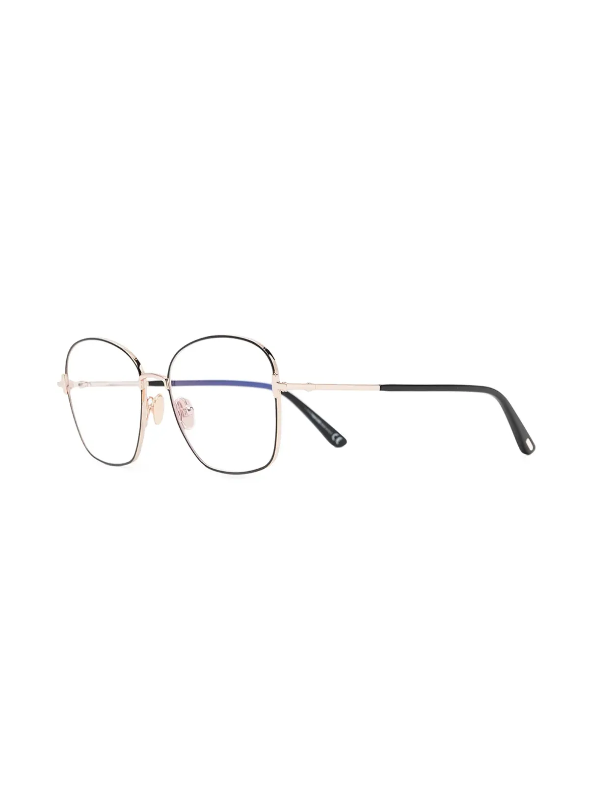 TOM FORD Eyewear 丸形フレーム眼鏡 - 画像2