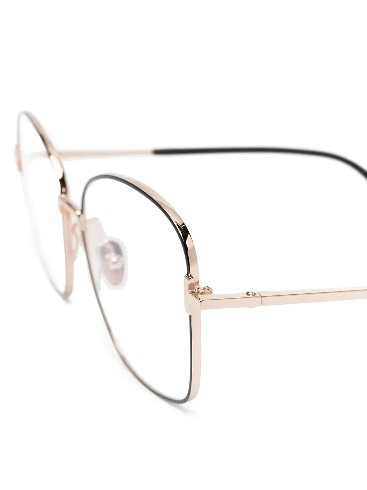 TOM FORD Eyewear 丸形フレーム眼鏡 - 画像3
