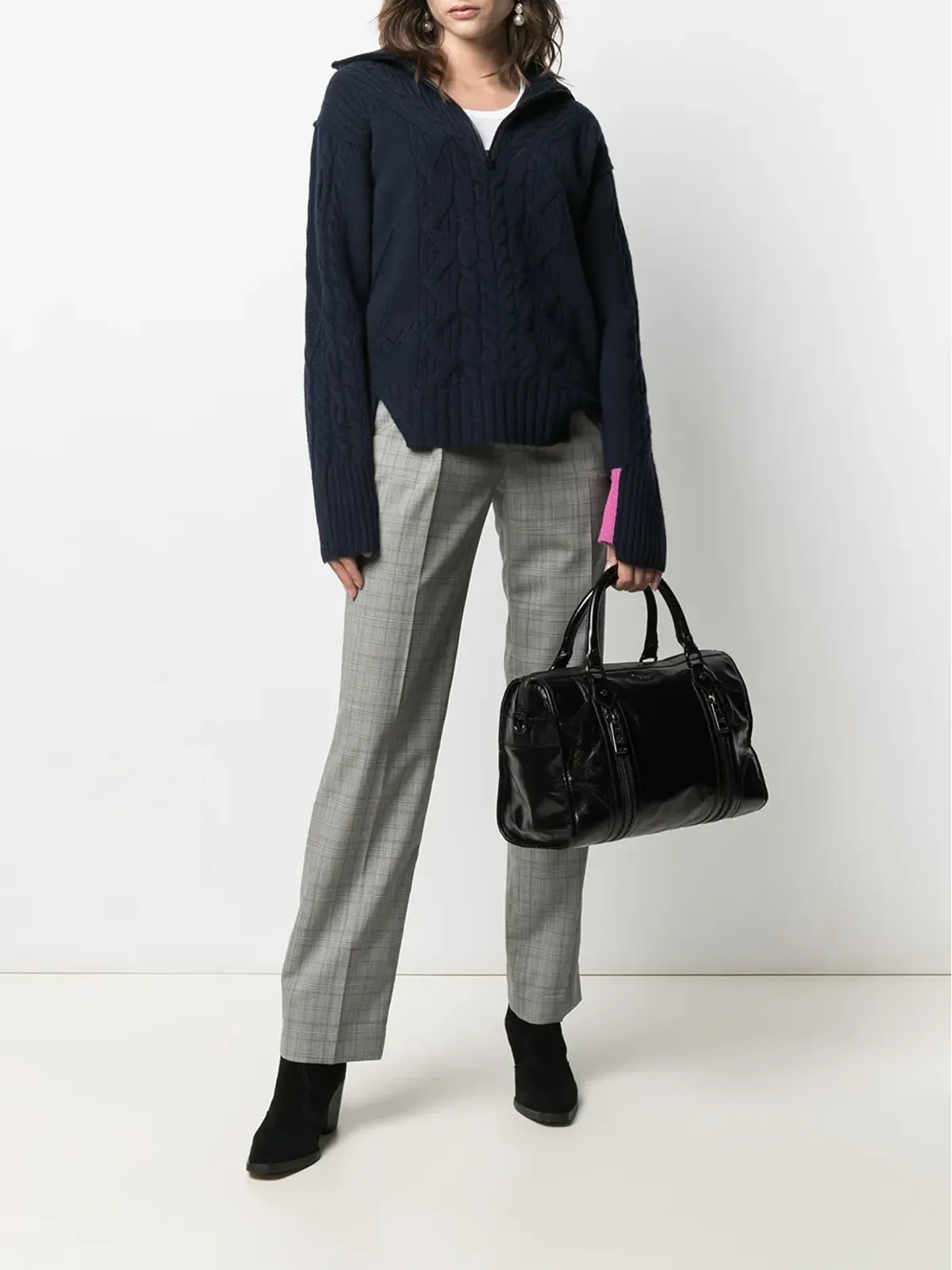 Zadig&Voltaire トップハンドル レザートートバッグ - 画像2
