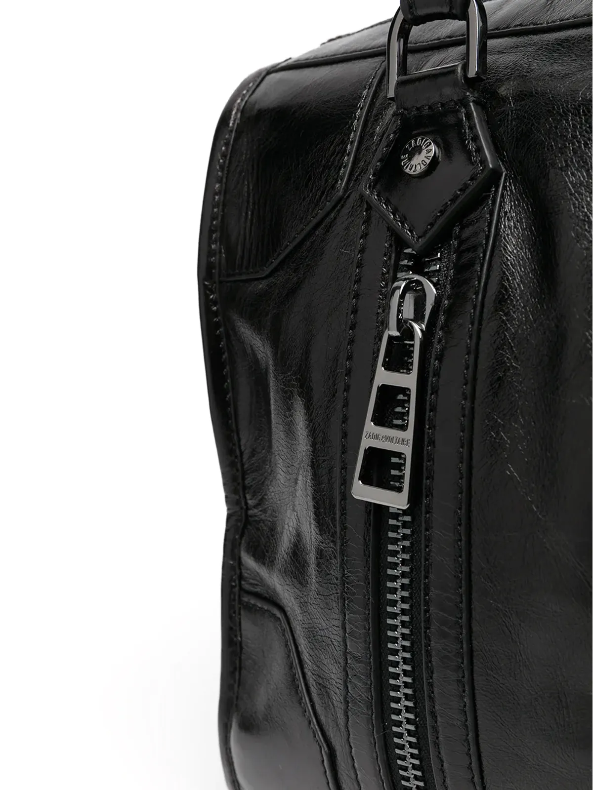 Zadig&Voltaire トップハンドル レザートートバッグ - 画像4