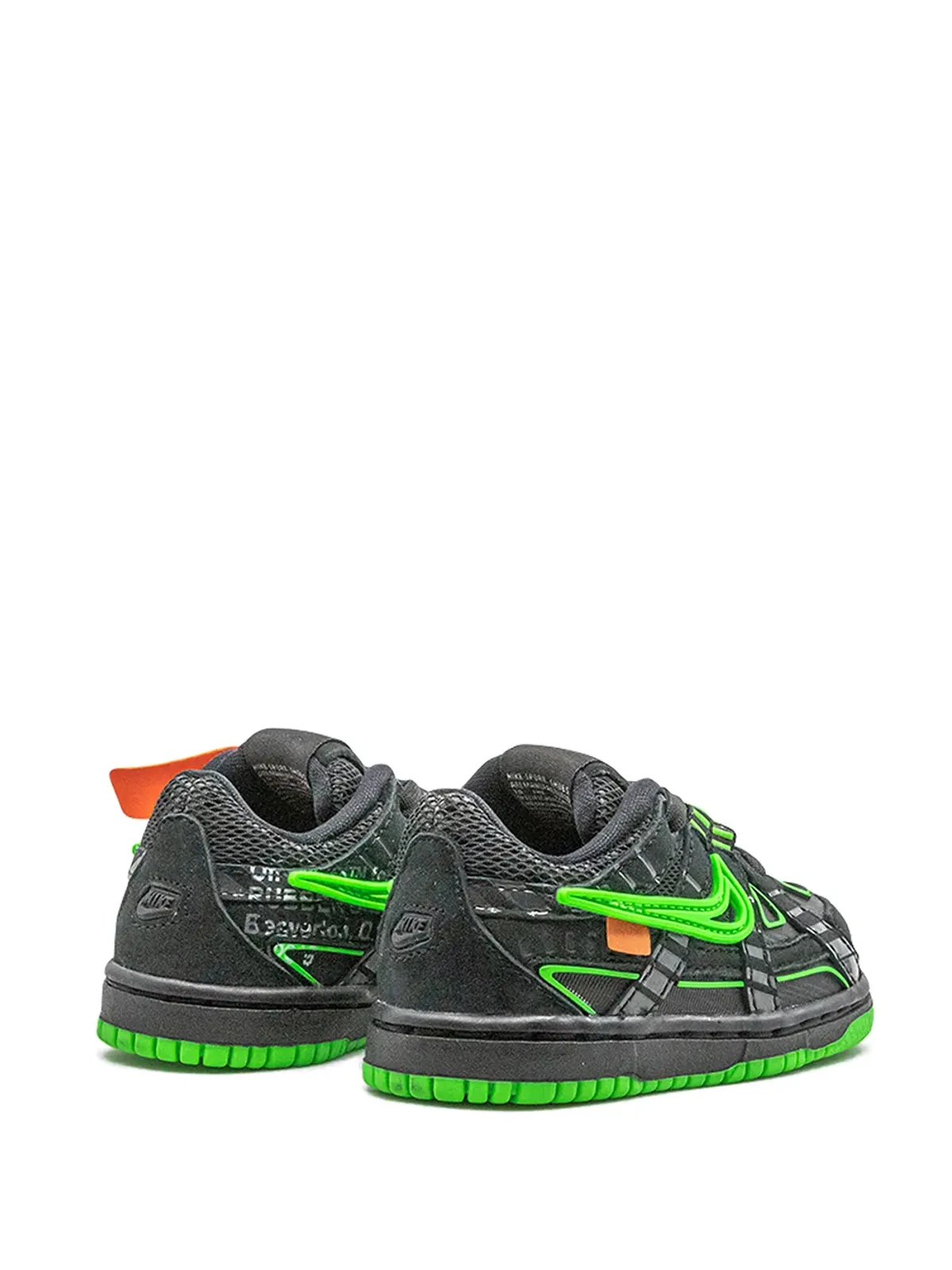 Nike Kids ラバー ダンク Green Strike スニーカー ブラック - 画像3