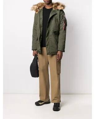 Alpha Industries ポーラーフード付きジャケット - サムネイル2