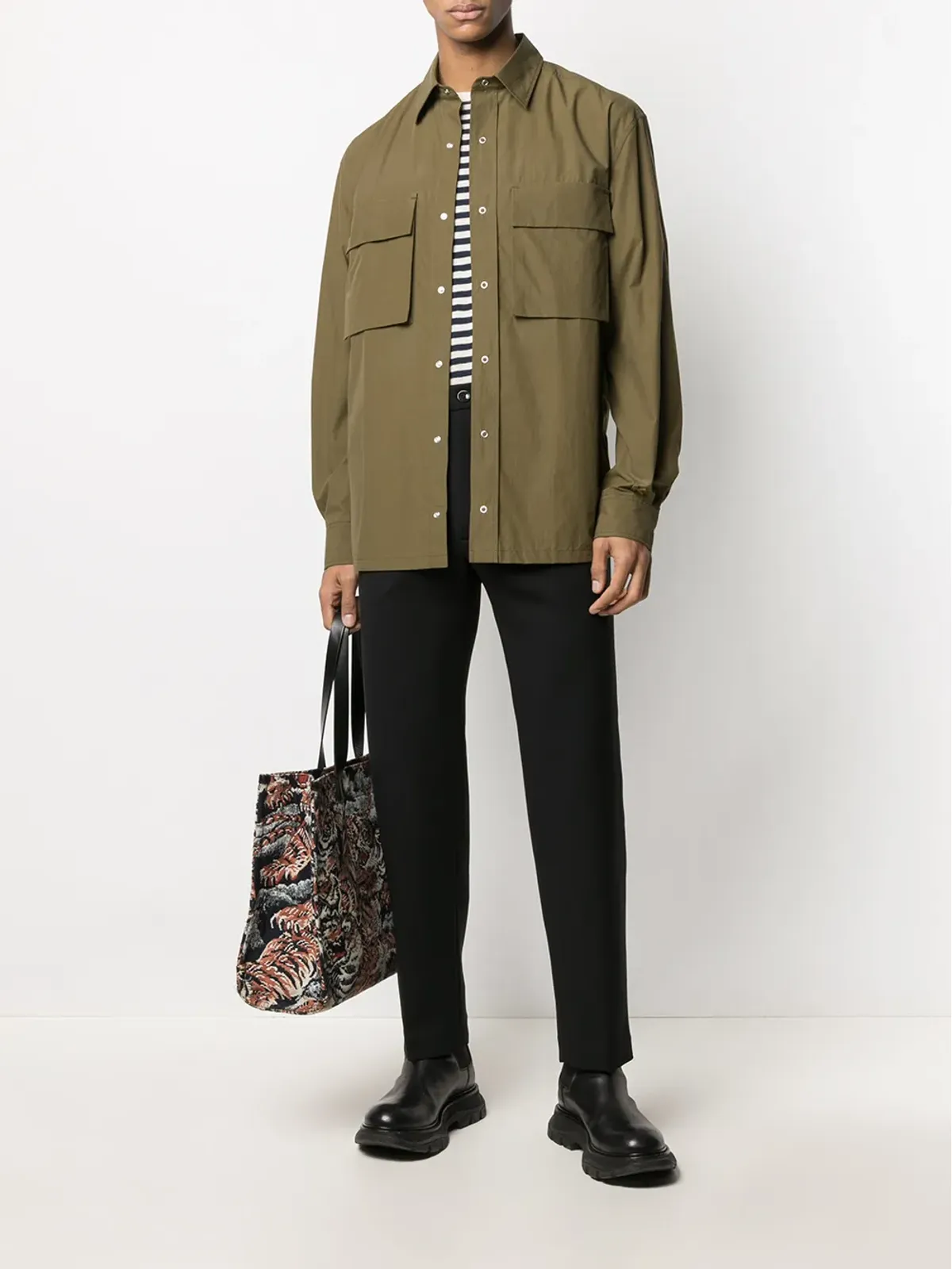 Kenzo 長袖ユーティリティシャツ - 画像2