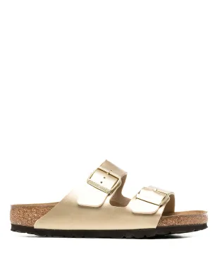 Birkenstock アリゾナ ダブルストラップ サンダル - ゴールド - サムネイル1