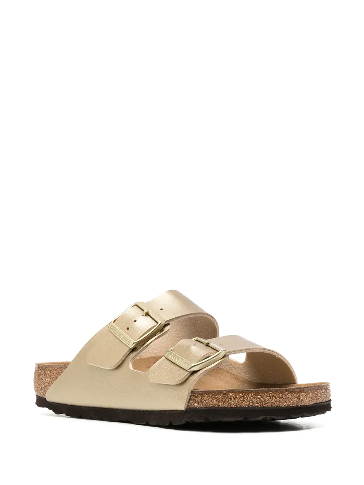 Birkenstock アリゾナ ダブルストラップ サンダル - ゴールド - 画像2