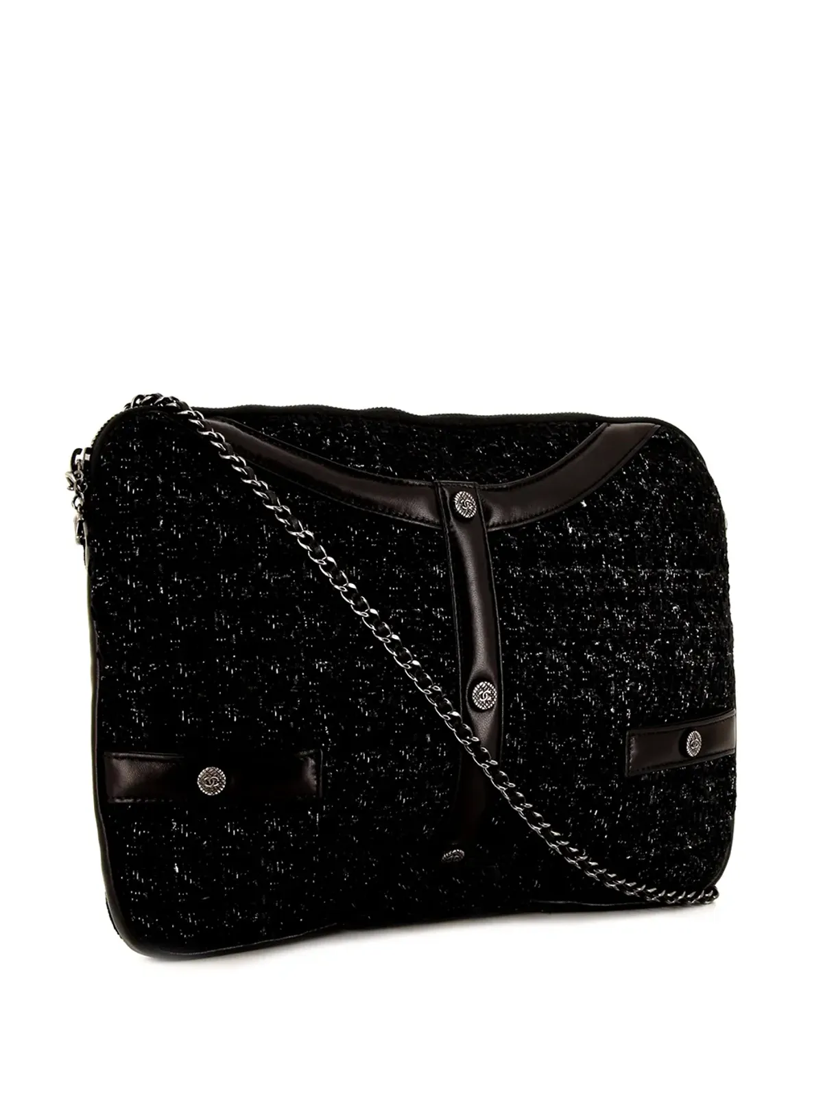 CHANEL Pre-Owned ジャケットモチーフショルダーバッグ - 画像3