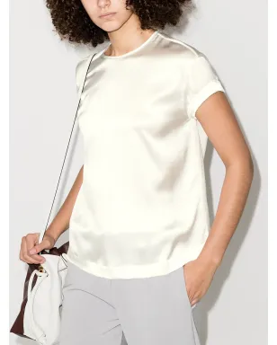 Brunello Cucinelli シルク クルーネック Tシャツ - サムネイル2