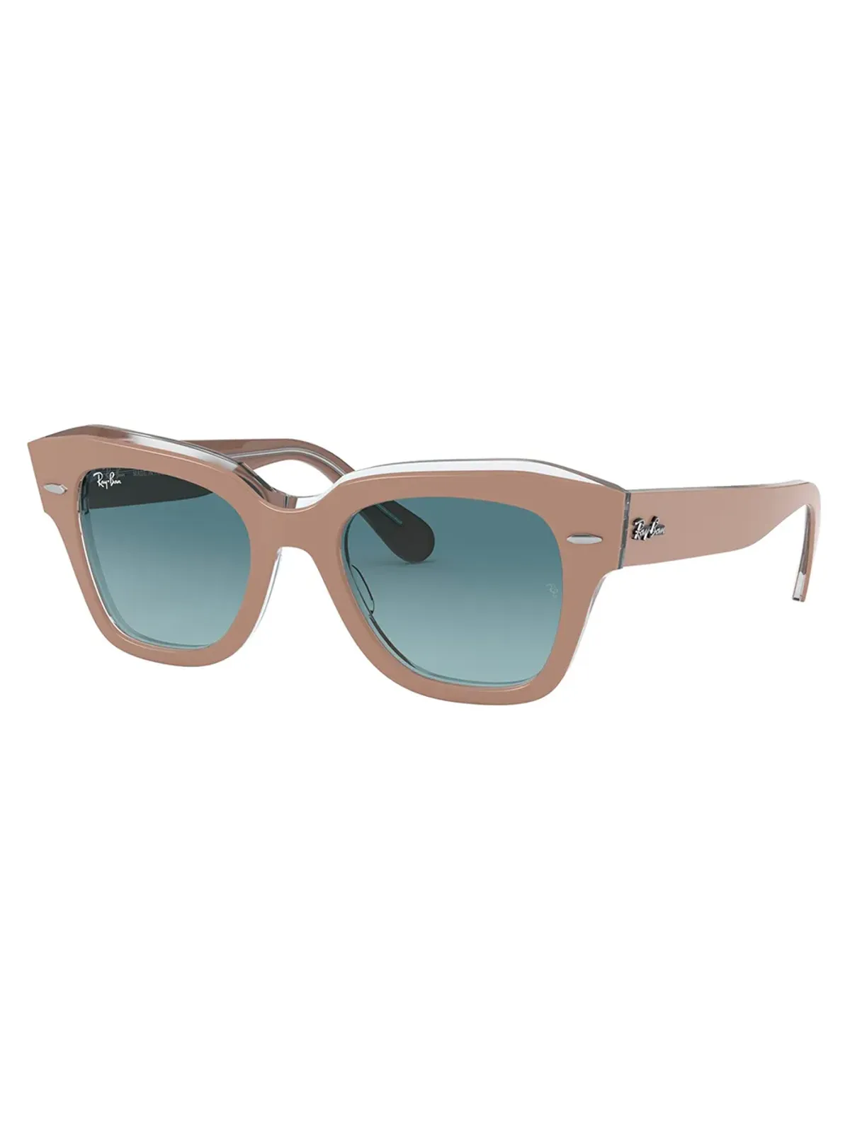 Ray-Ban State Street スクエア型サングラス - ブラウン - 画像2
