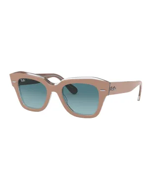 Ray-Ban State Street スクエア型サングラス - ブラウン - サムネイル2