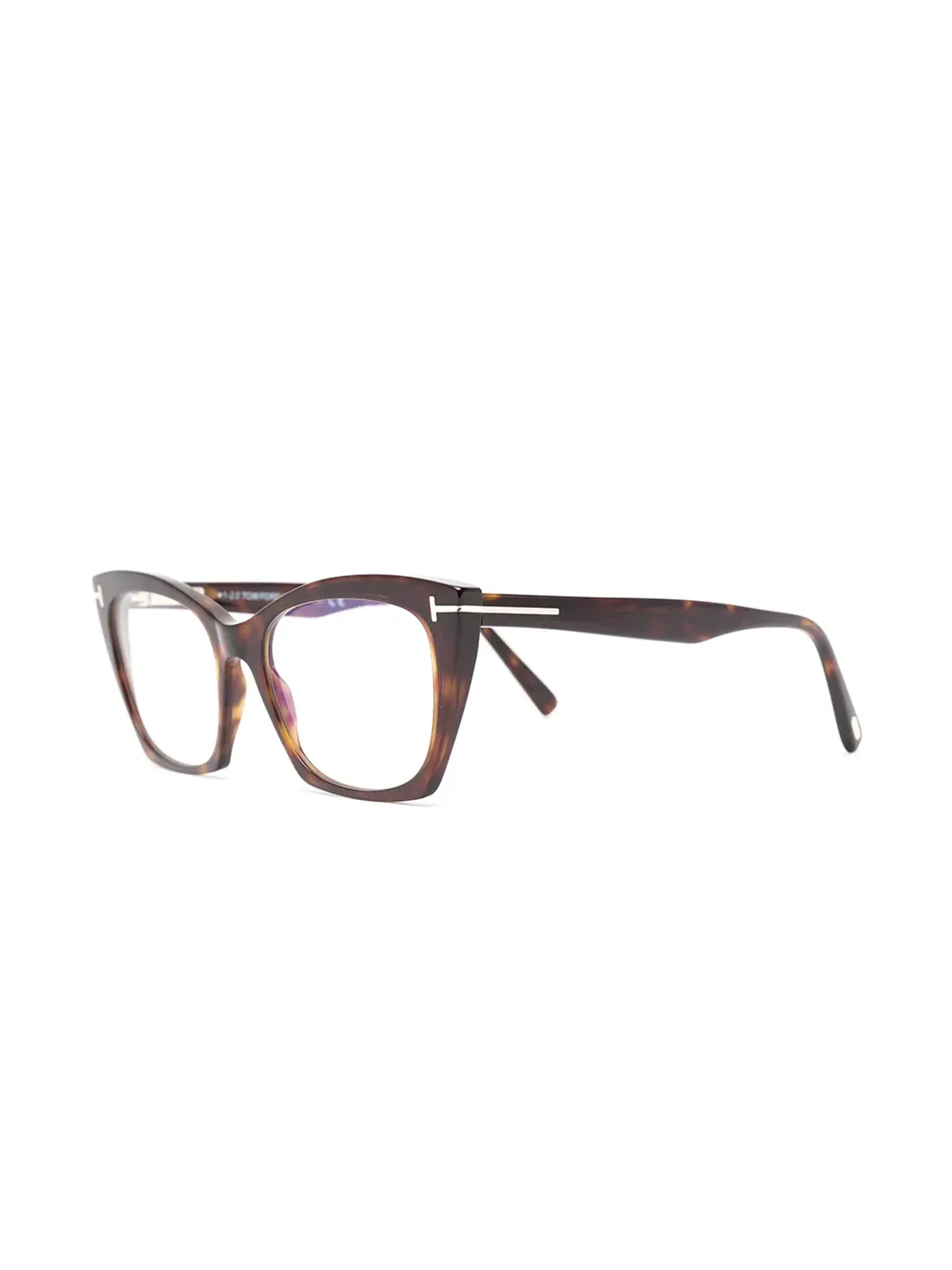 TOM FORD Eyewear キャットアイフレーム眼鏡 - ブラウン - 画像2