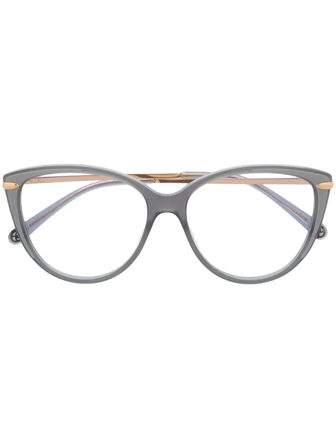 Pomellato Eyewear Pomellato Eyewear PM0089O 丸形フレームの眼鏡の商品画像
