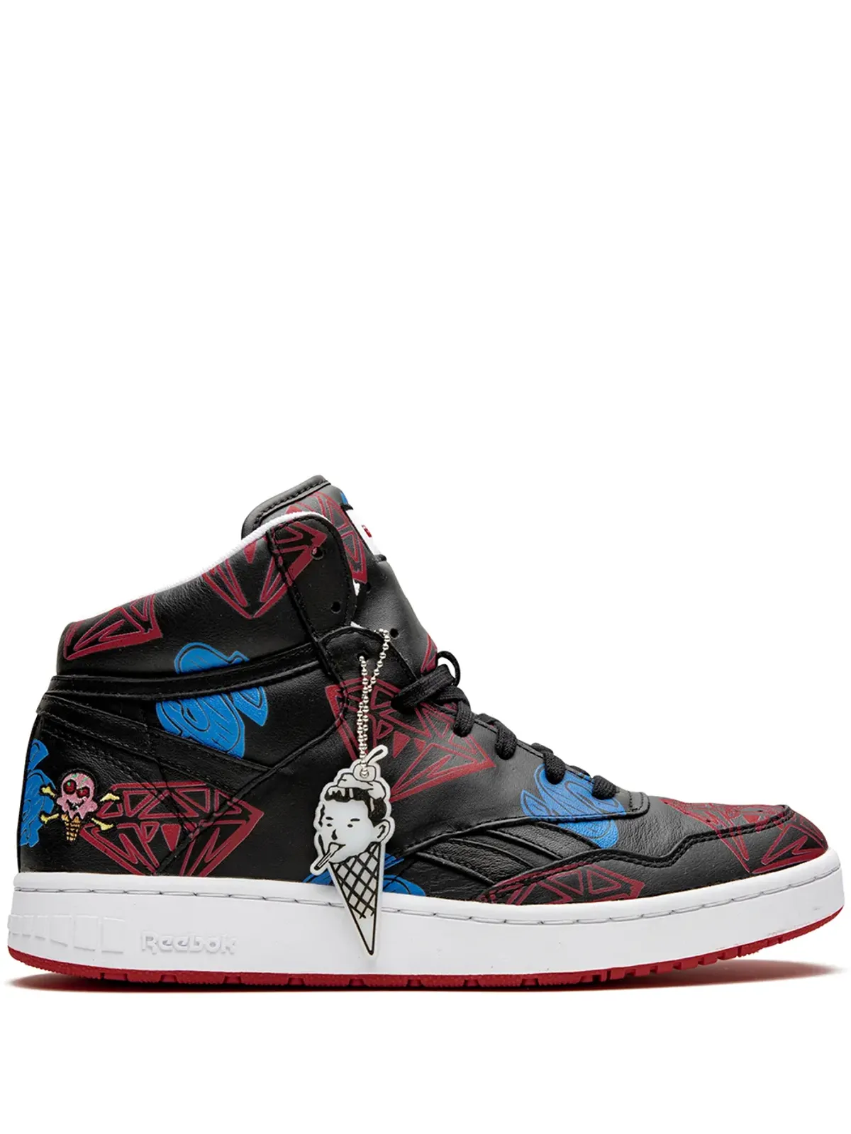 Reebok × Billionaire Boys Club BB4600 ハイトップスニーカー ブラック - 画像1